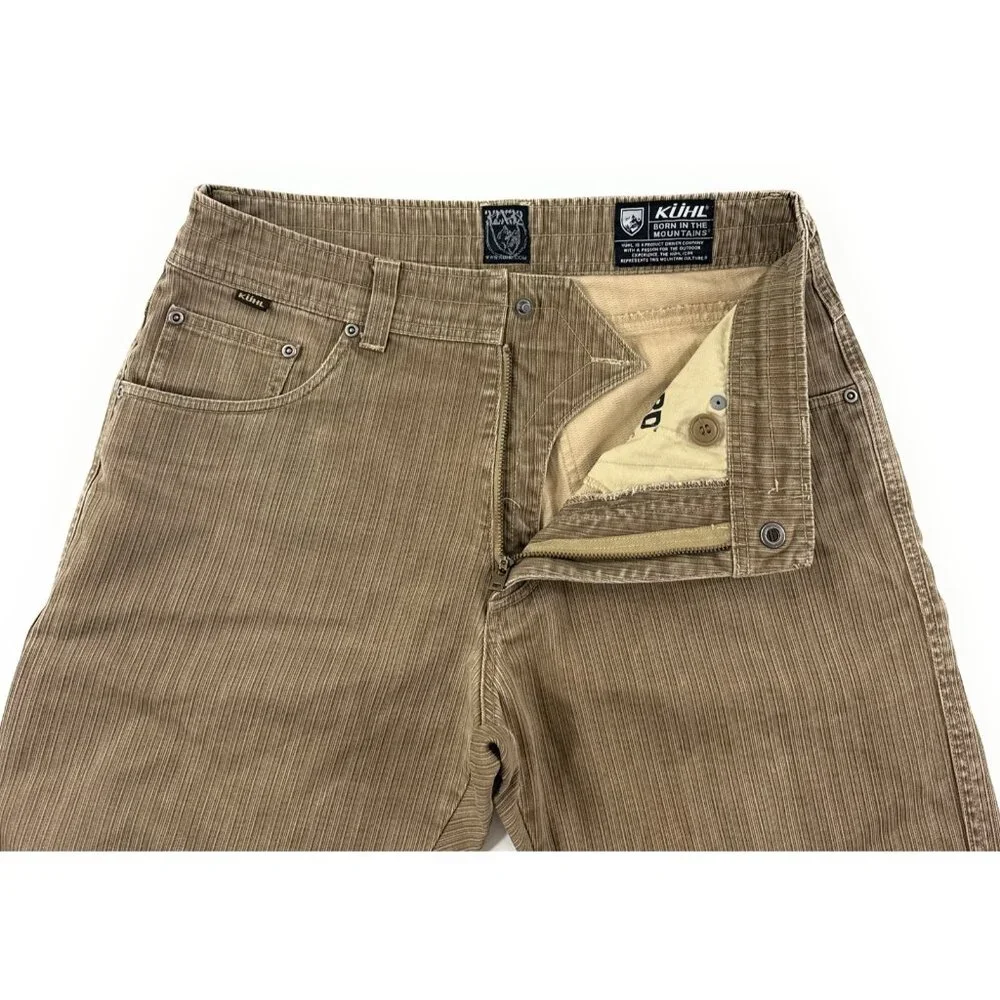 Kuhl Mens Exile Kord Pants Mens Hiking Workwear Gorpcore Heavyweight Size 32x32 - Picture 2 of 13